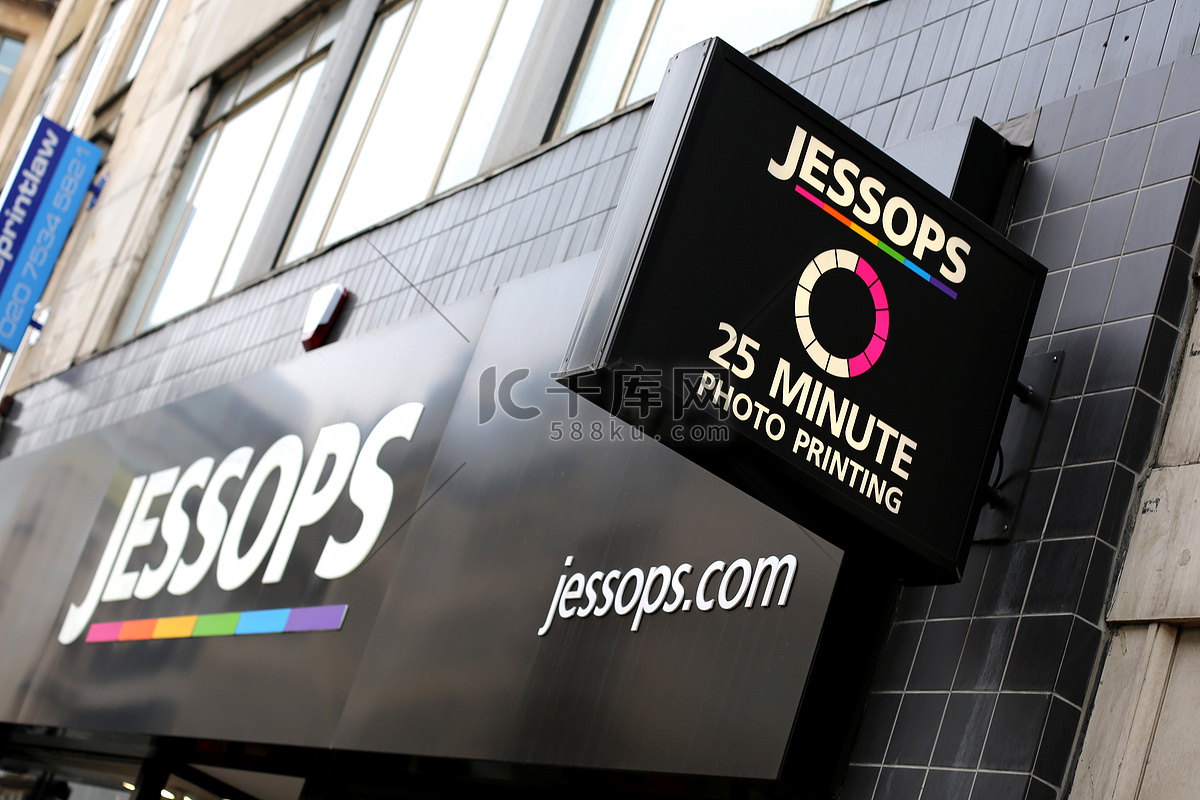 Jessops 商店招牌伦敦牛津街高清摄影大图千库网