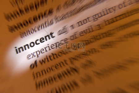 Innocent - 字典定义高清摄影大图-千库网