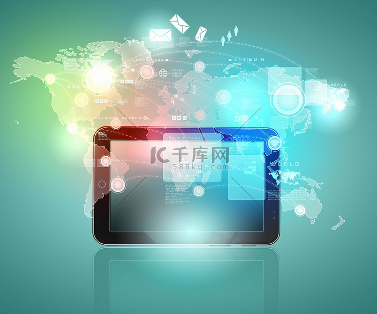 社交网络通讯高清摄影大图-千库网
