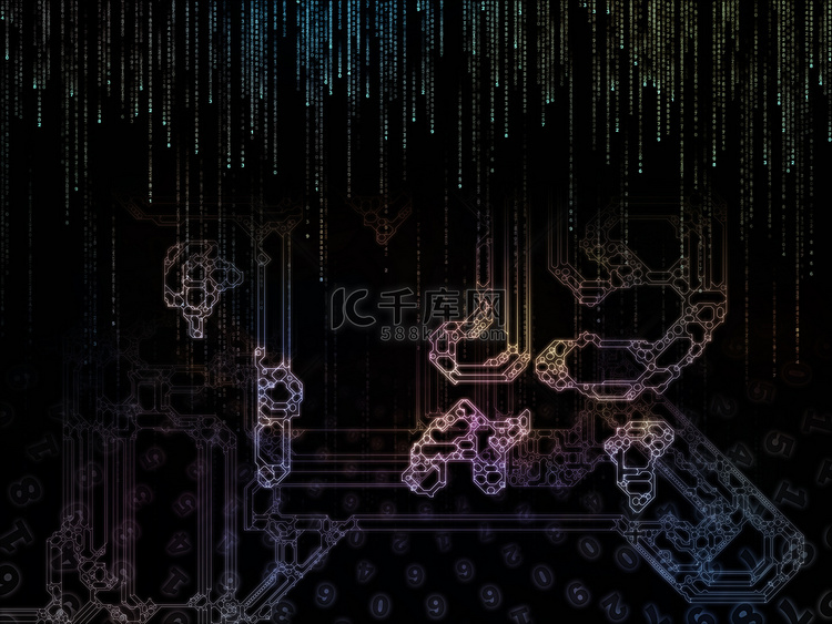 空间分割要素高清摄影大图千库网