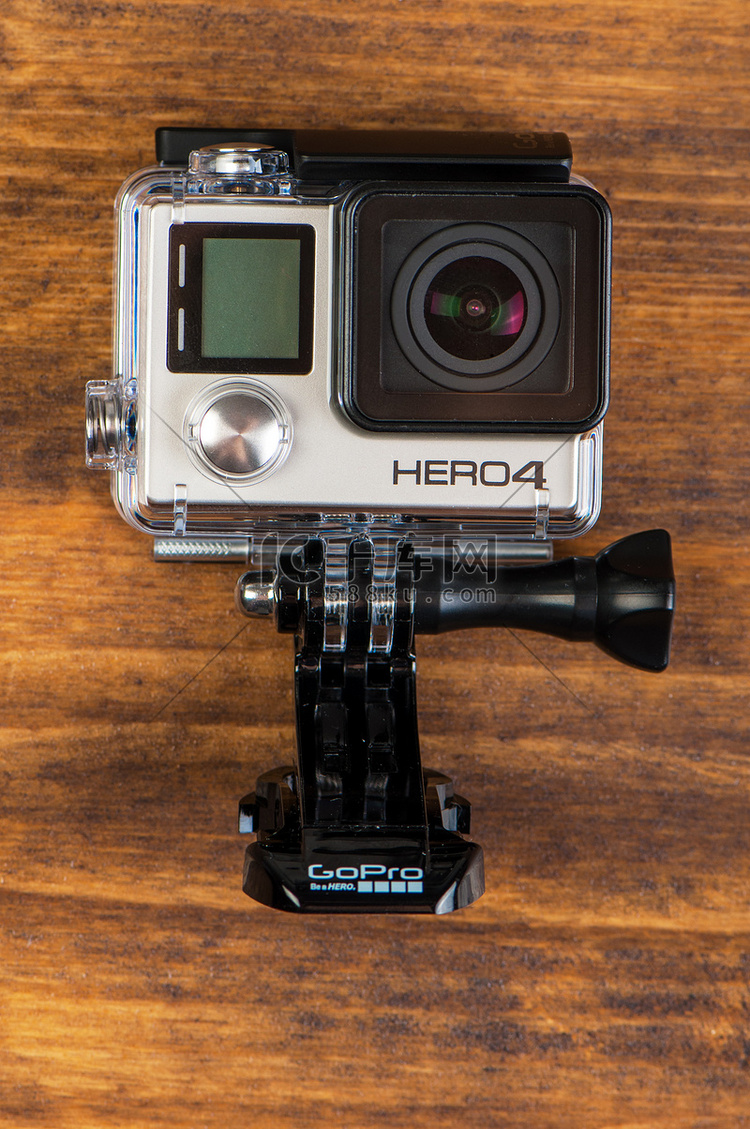 GoPro HERo 4 黑色高清摄影大图-千库网