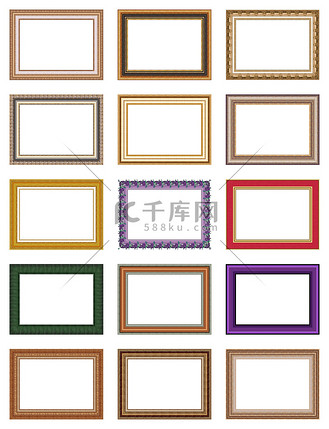 雕花相框图片素材_相框