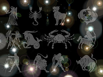 星星代表十二生肖