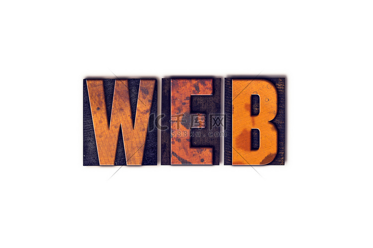 Web 概念隔离凸版类型高清摄影大图-千库网