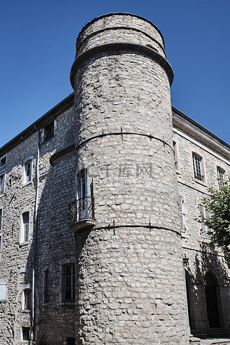 石塔建筑图片素材_石塔和中世纪建筑
