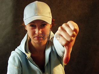 差劲手势图片素材_手势