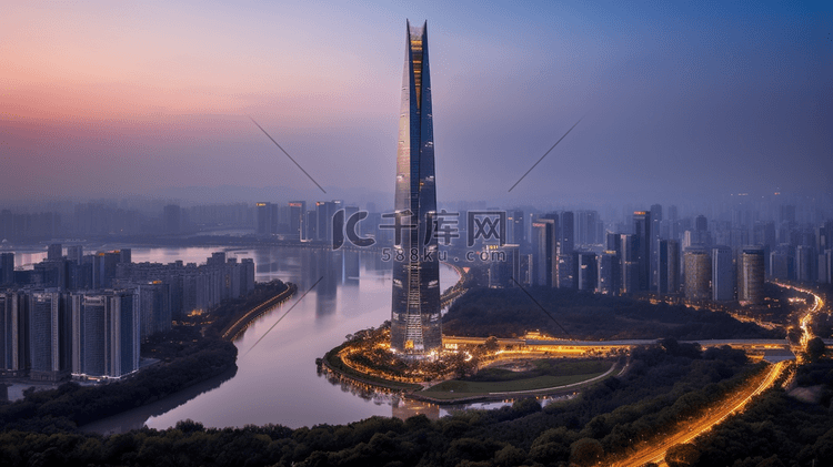 广州地标建筑高清摄影大图-千库网