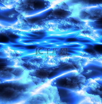 美丽流动的光抽象