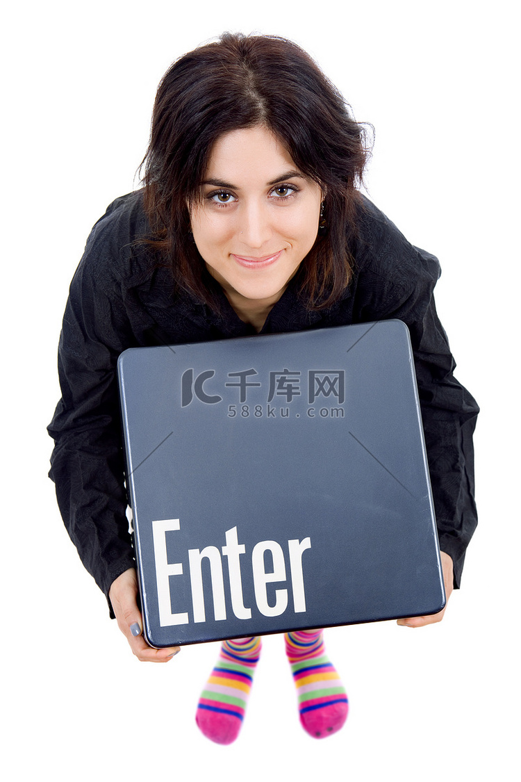 回车键高清摄影大图-千库网
