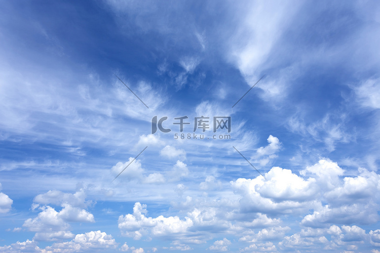 天上的云高清摄影大图-千库网