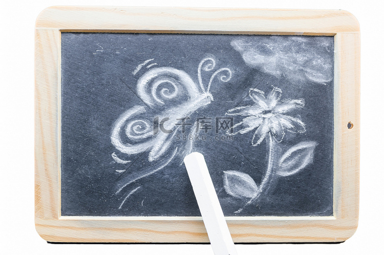 粉笔画高清摄影大图-千库网