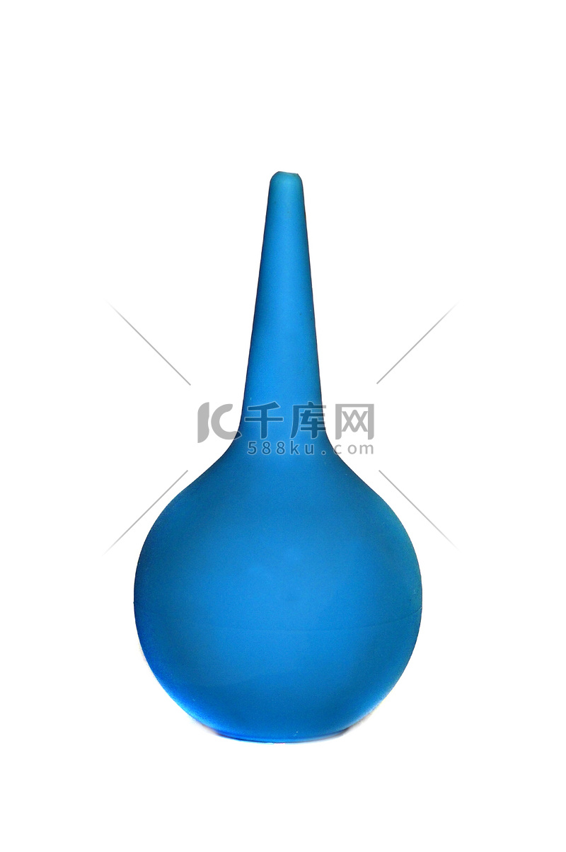 灌肠剂 儿童蓝色橡胶灌肠剂高清摄影大图-千库网
