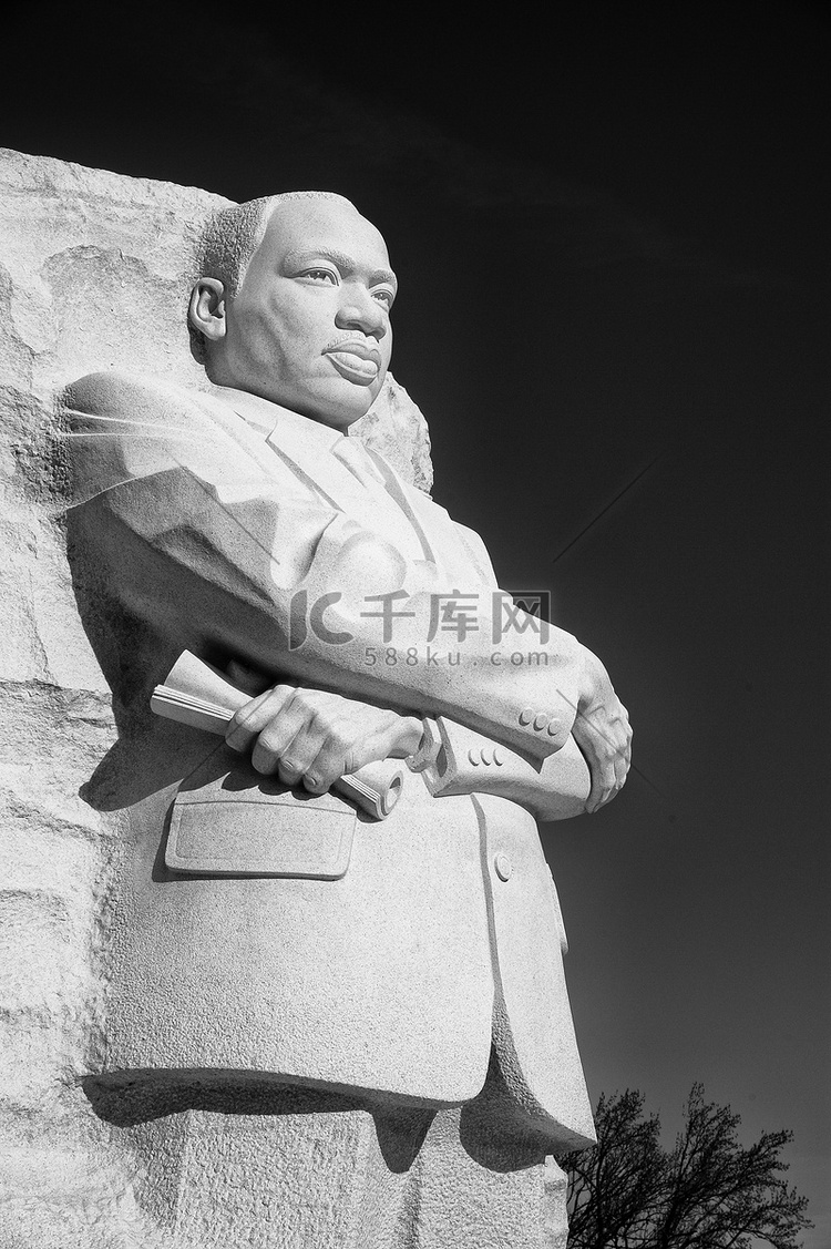 小马丁路德金雕像高清摄影大图千库网