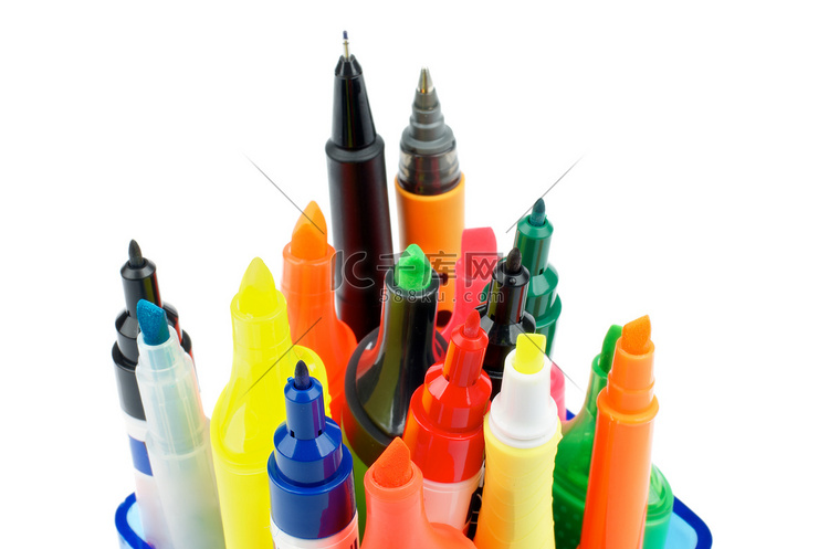 毡尖笔高清摄影大图-千库网