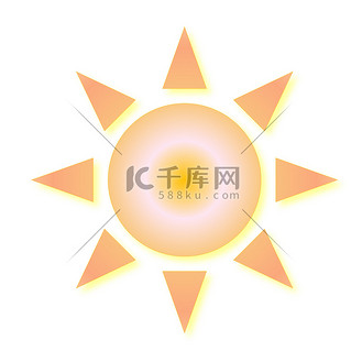 太阳天气图标