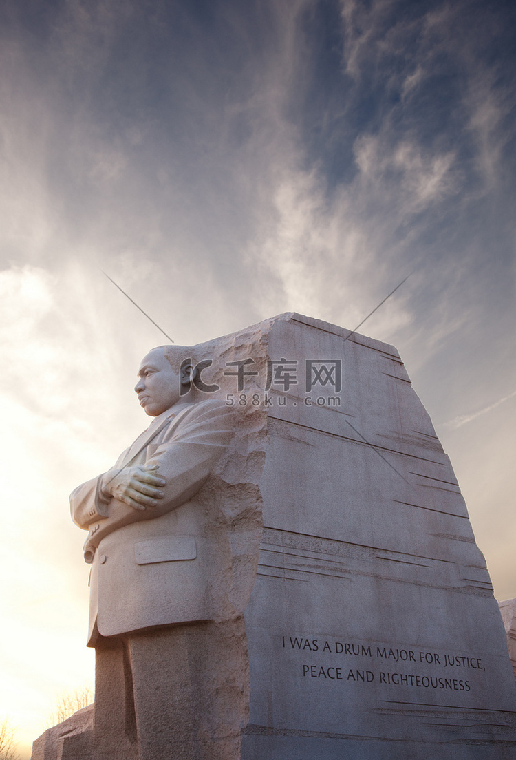 马丁路德金纪念碑 DC高清摄影大图千库网