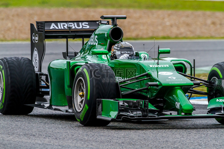 “Team Caterham F1，Kamui Kobayashi，2014”高清摄影大图千库网