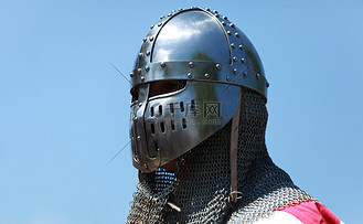圣堂武士图片素材_闪亮的骑士头盔
