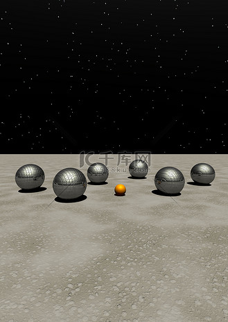 灰球图片素材_地掷球灰