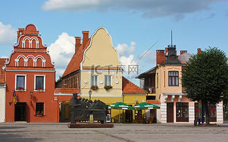 考纳斯图片素材_商店，立陶宛