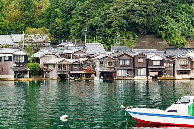 京都伊根町高清摄影大图千库网