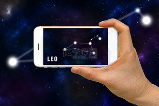 smartp上leo zodiac constellation app的增强现实,ar