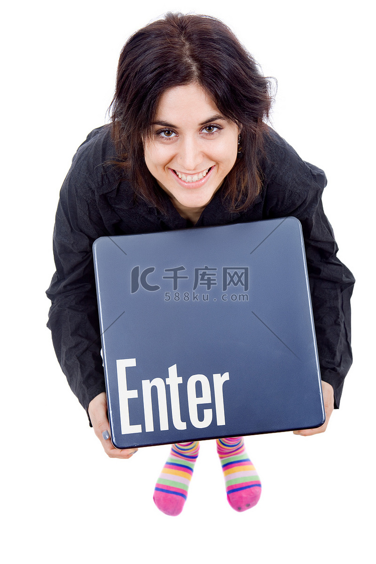 回车键高清摄影大图-千库网