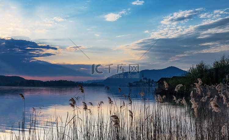 奥地利克拉根福图片高清摄影大图-千库网