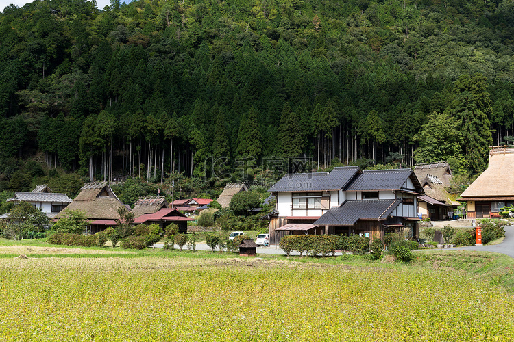 日本京都美山村高清摄影大图千库网