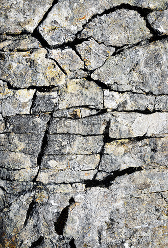 石灰岩裂隙裂缝