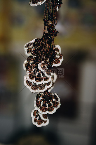 绣花背景图片素材_彩色针绣花作为背景