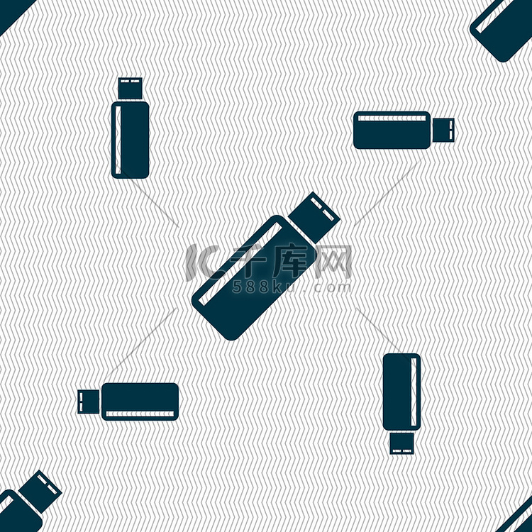Usb 标志图标。高清摄影大图-千库网