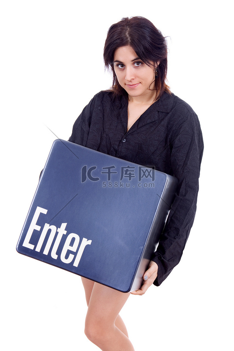 回车键高清摄影大图-千库网
