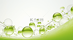 绿色生物分子胶体图片背景13