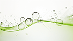 绿色生物分子胶体图片背景23