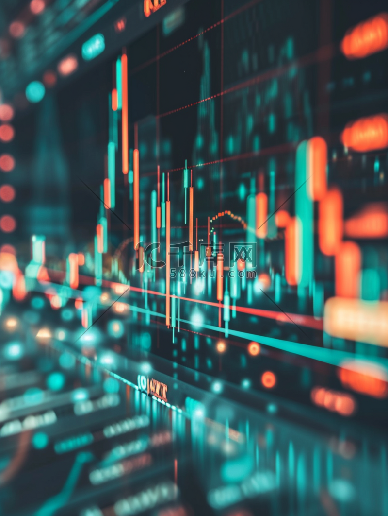 股票数据涨跌图表背景图片免费下载_/高清大图_千库网(图片编号6607989)