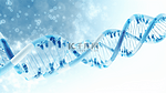 蓝色网状生物科技基因检测商务背景图17
