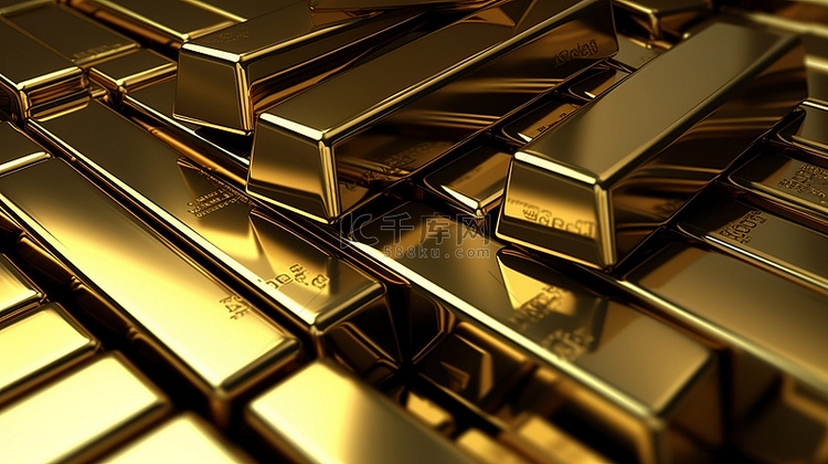 金融概念硬币和黄金高清图片下载-正版图片303393800-摄图网