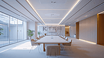 高端大气商务公司大楼走廊会议室的图片10