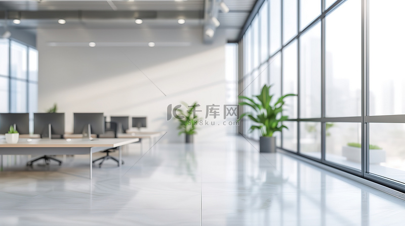 清新明亮的办公室场景背景图片免费下载-千库网