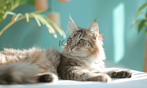 萌猫摄影照片室内家居环境宠物布偶猫