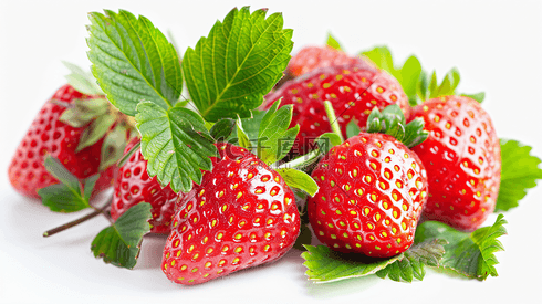 新鲜美味的水果草莓48