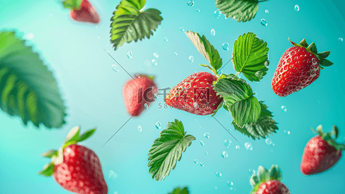 新鲜水果草莓摄影49