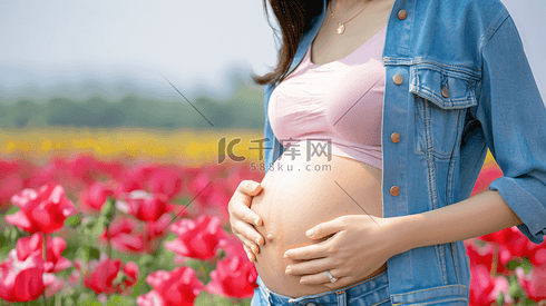 怀孕的女性人像摄影30
