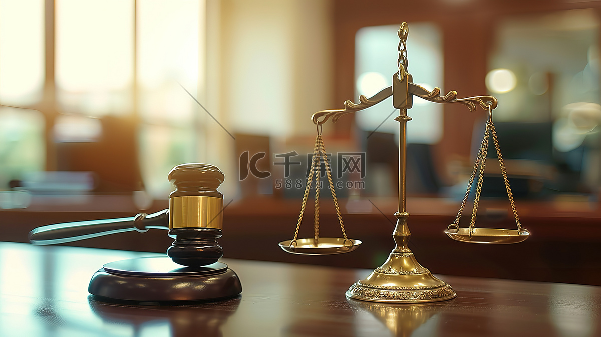 木槌天平法律正义照片高清摄影大图-千库网