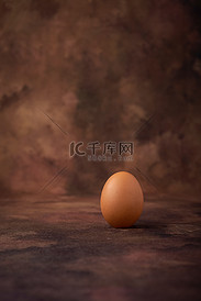 鸡蛋仿油画风格图片