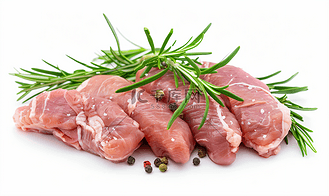 印章画卷图片素材_未煮过的猪里脊肉新鲜肉