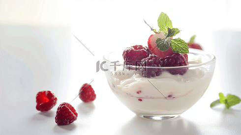 营养美味的酸奶摄影22