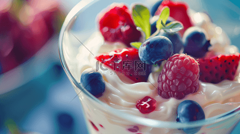 营养美味的酸奶摄影34