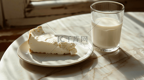 牛奶和芝士奶酪蛋糕8